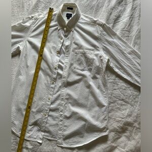 J. Crew slim fit seersucker shirt
